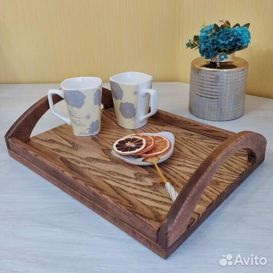 Поднос для завтрака, чая и кофе, для вина