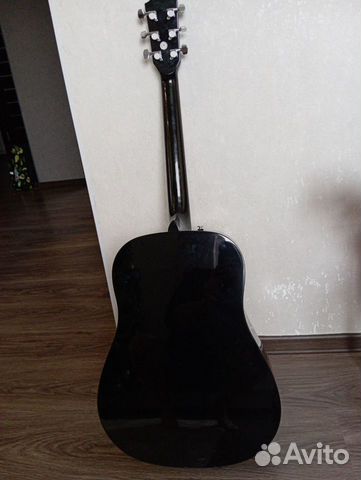 Акустическая гитара fender CD 60s black объявление продам