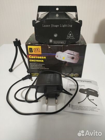 Световая система B52 лазерный проектор