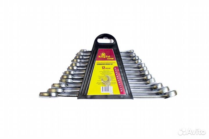 Набор ключей комбинированных 12пр. (6-14, 17, 19,2