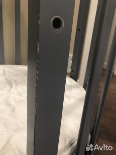 Кроватка-трансформер ellipse bed + 2 матраса