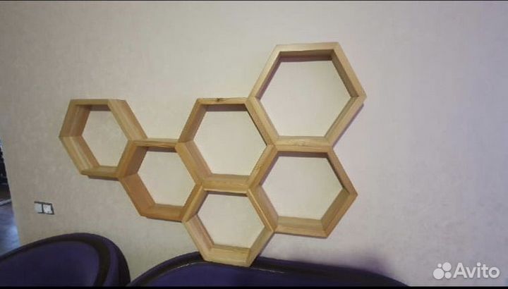 Полка настенная, уникальная