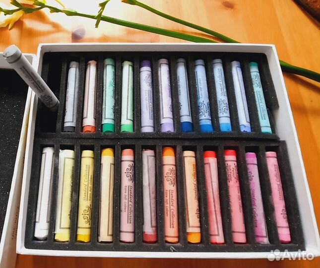 Сухая пастель д/рисования 24 цв., Peroci