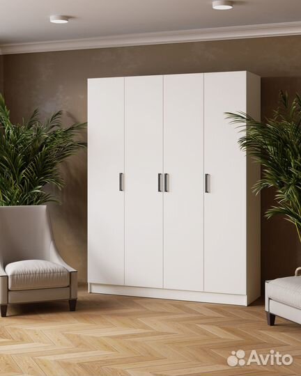 Шкаф распашной белый новый