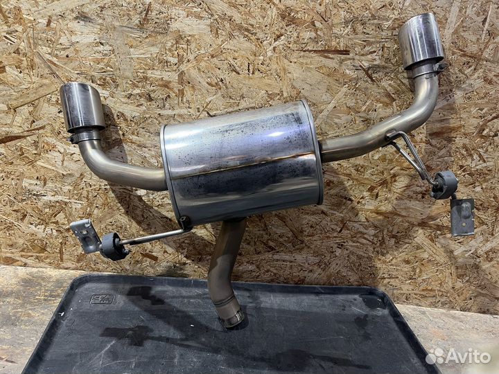 Раздвоенный выхлоп 3D Desing BMW F20 F30 F32 F36