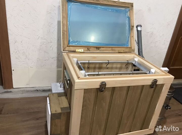 Коптильня холодного копчения 75л с эл статикой