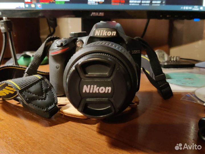 Зеркальный фотоаппарат nikon d3200