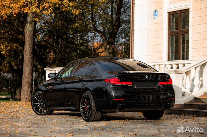 Аренда прокат авто BMW 530I черный