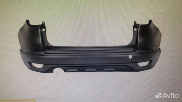 Бампер задний Renaut Kaptur Рено Каптюр