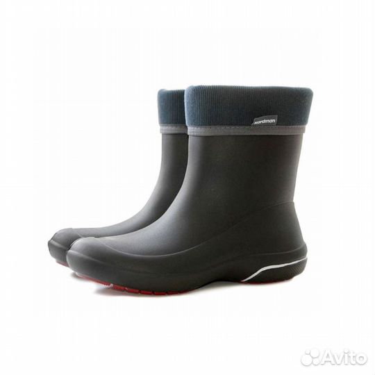 60838 Сапоги Nordman Kleo эва черный/красный женск