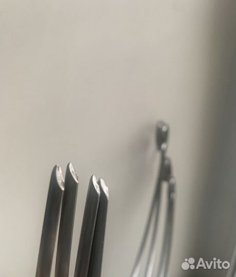 Шампур закругленный, 4 шт