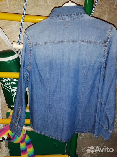 Рубашка джинсовая на мальчика