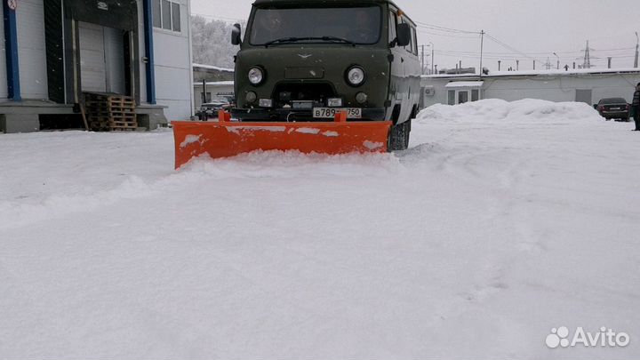 Быстросъемный снегоуборочный отвал для УАЗ - Уникар