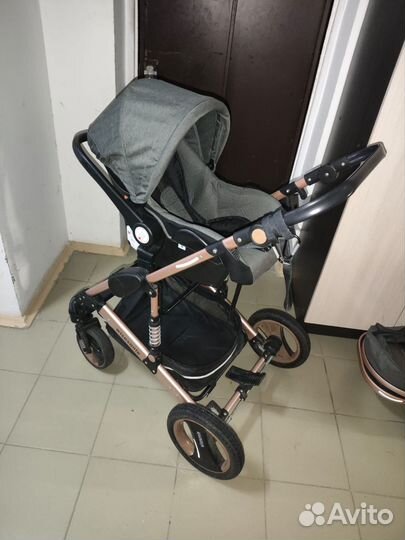 Коляска-трансформер 3 в 1 Wisesonle-Q3