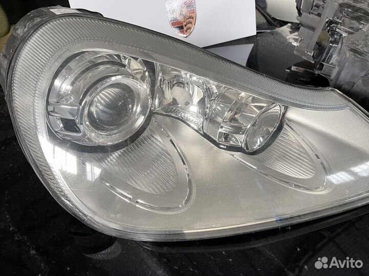 Фары на Порше Кайен 957