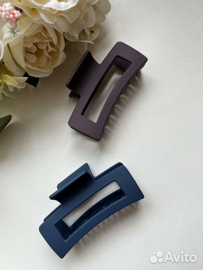 Крабик для волос 2 шт (разные цвета)