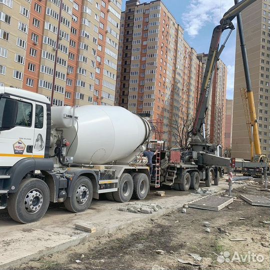 Бетон с доставкой от 1 куба