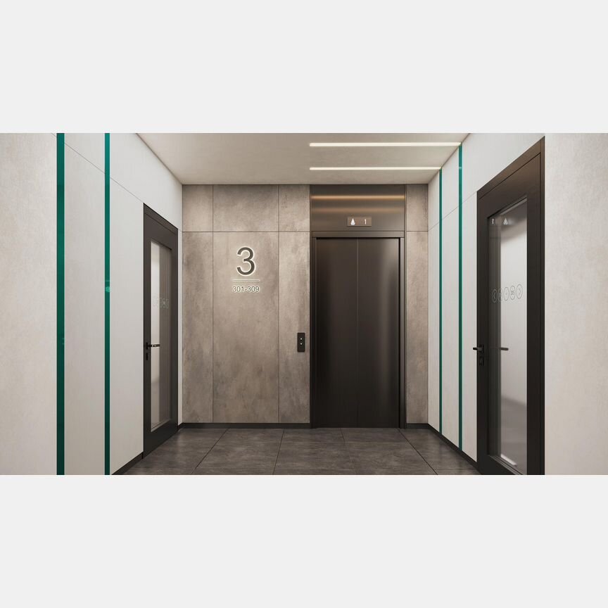 2-к. квартира, 61,5 м², 8/14 эт.