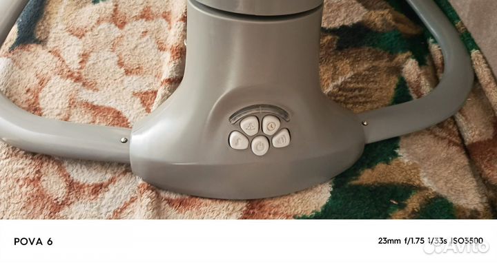 Детская электронная качель для новорожденных