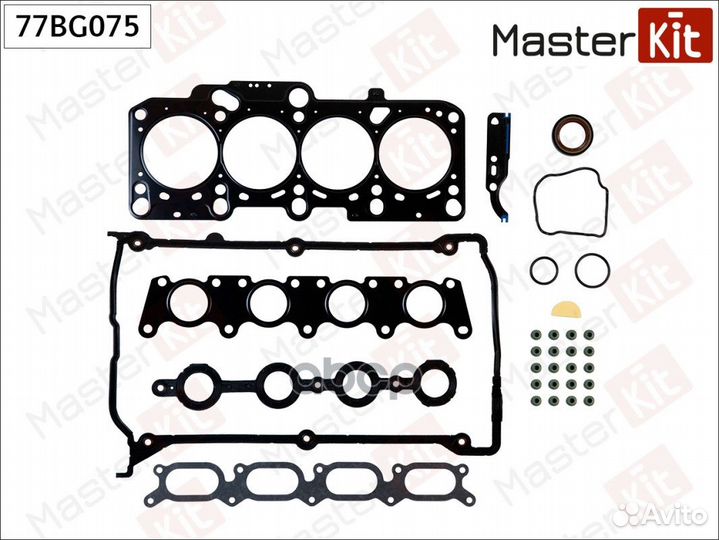 Верхний комплект прокладок 77BG075 MasterKit
