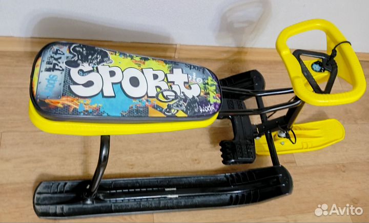 Детский снегокат бу