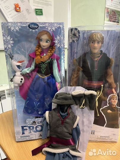 Кукла дисней Кристофф и Анна