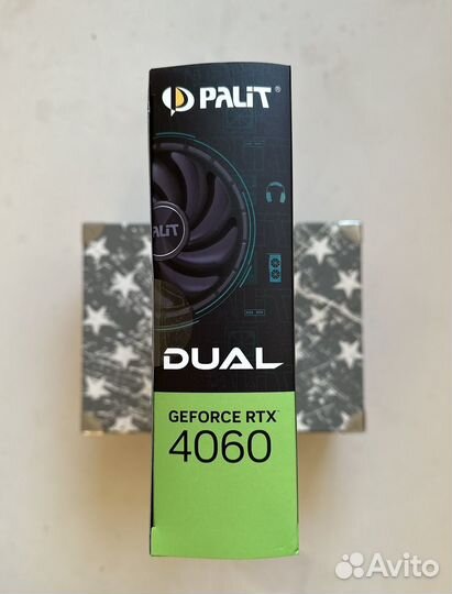 Видеокарта RTX 4060 8Gb Palit Dual