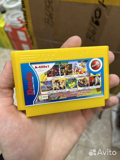 Картридж Dendy 450 in 1 (Chip&Dale 1-3 и т.д.)