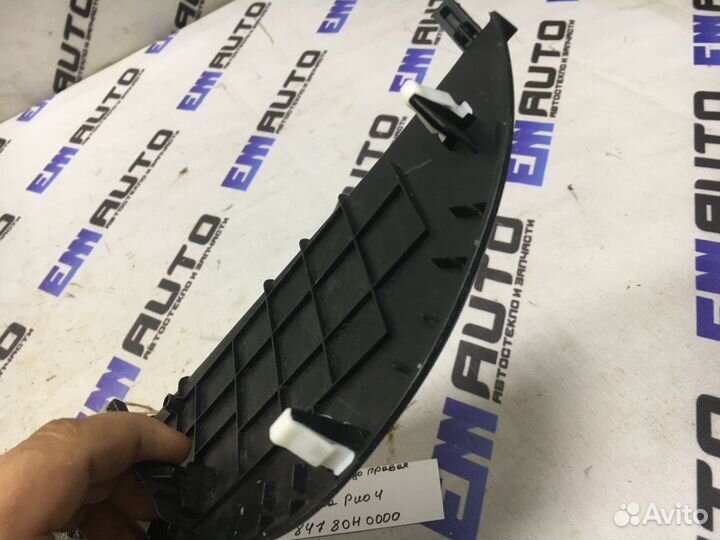 Накладка торпедо правая Киа Рио 4