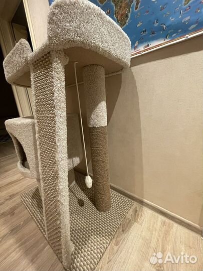 Домик, когтеточка для кошек