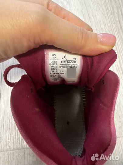 Кроссовки nike air jordan 26р.оригинал