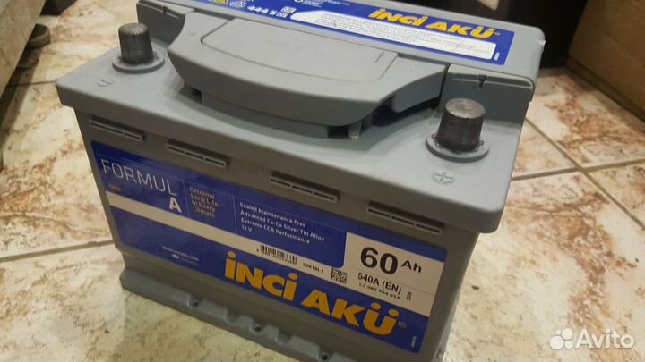 Аккумулятор Б/У 60 Ач