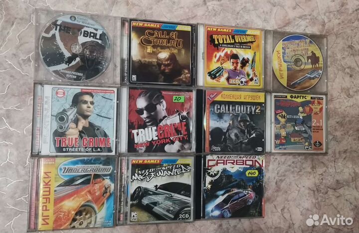 Компьютерные Игры (87дисков)