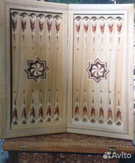 Нарды ручной работы резные