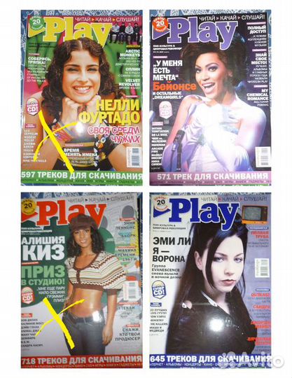 Журналы 2000-х: play. музыка и исполнители