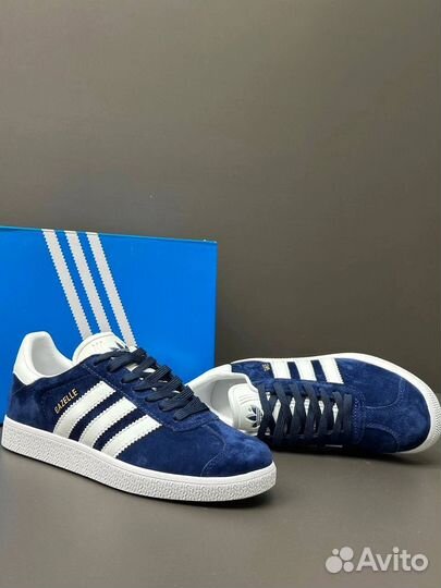 Кроссовки мужские Adidas Gazelle Blue