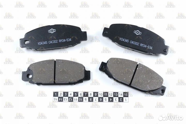 Тормозные дисковые колодки PF-3347