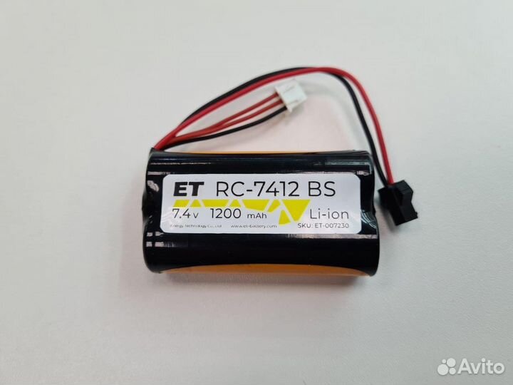 Аккумулятор ET RC-7412BS