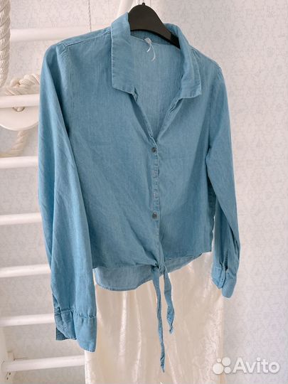 Джинсовая рубашка