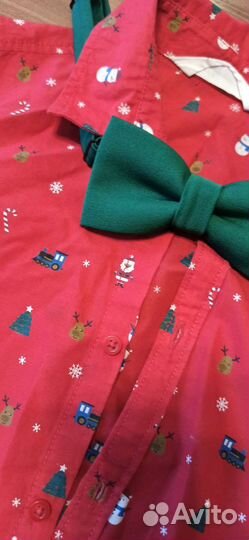Рубашка новогодняя нг