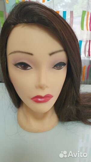 Манекен голова для причесок 