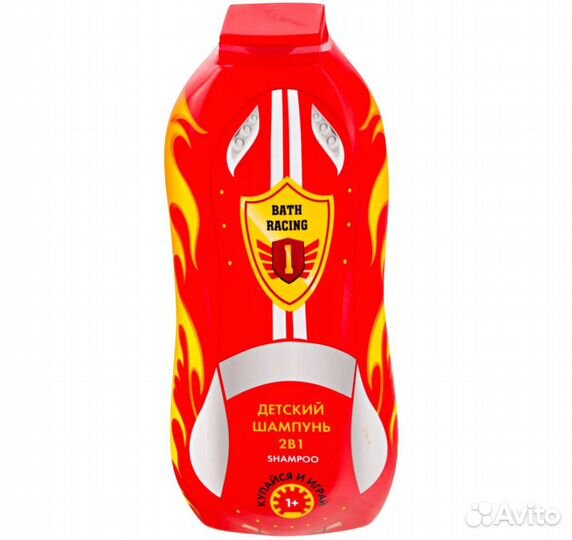 Шампунь детский Гонки 300мл 2в1