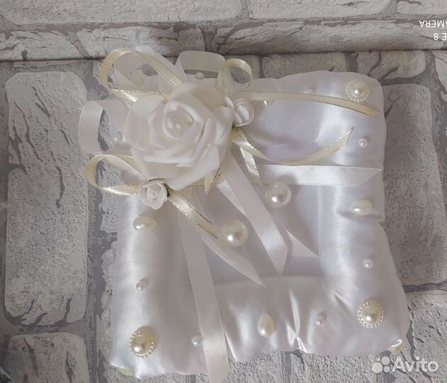 Подушечка для колец новая