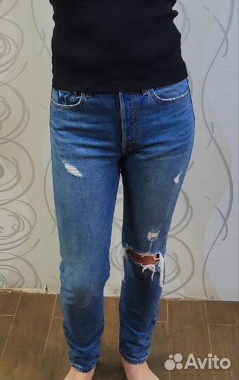 Женские джинсы levis 501 skinny W27 L30