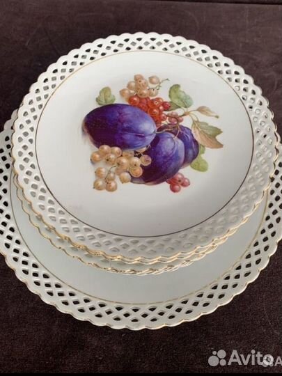Набор тарелок,Фрукты» Шуманн