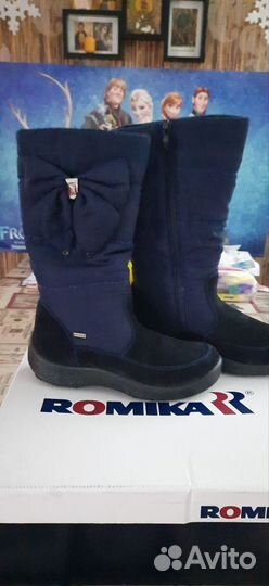 Зимние сапоги Romika 36р. 23.5 см и 37р. 24см