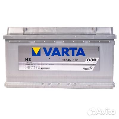 Аккумулятор Silver Dynamic 100Ah 830A + справа 353x175x190 B13