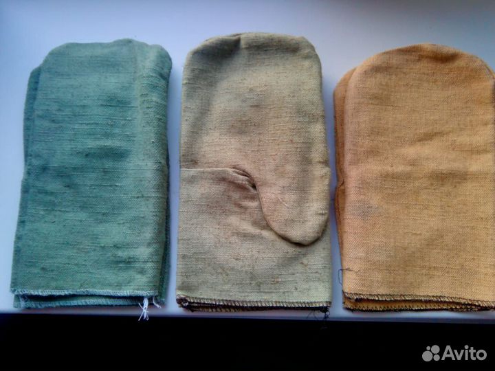 Рукавицы брезентовые