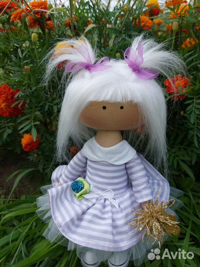 Интерьерная кукла ручной работы