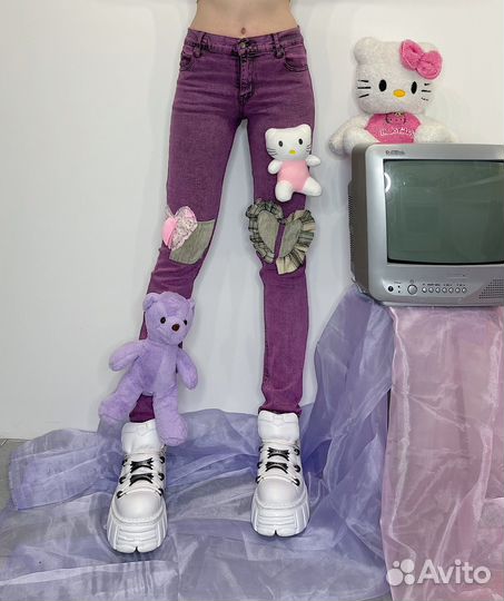 Джинсы custom апсайкл